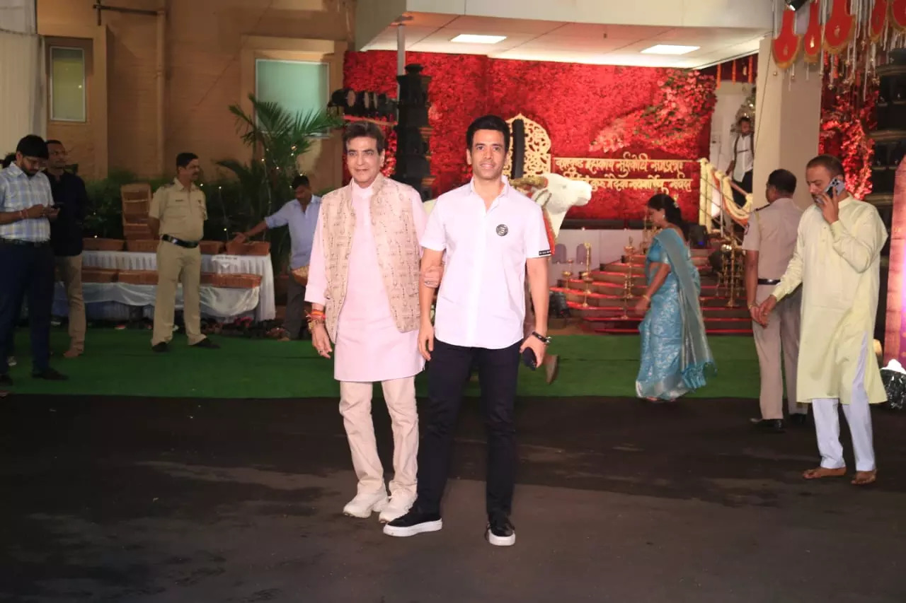 Tusshar Kapoor And Jeetendra Kapoor