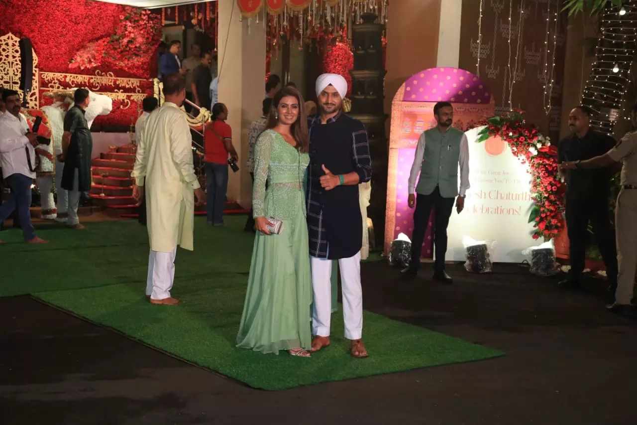 Harbhajan Singh And Geeta Basra