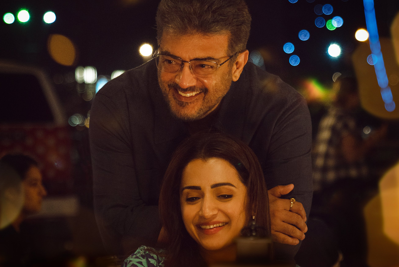 Ajith and Trisha  