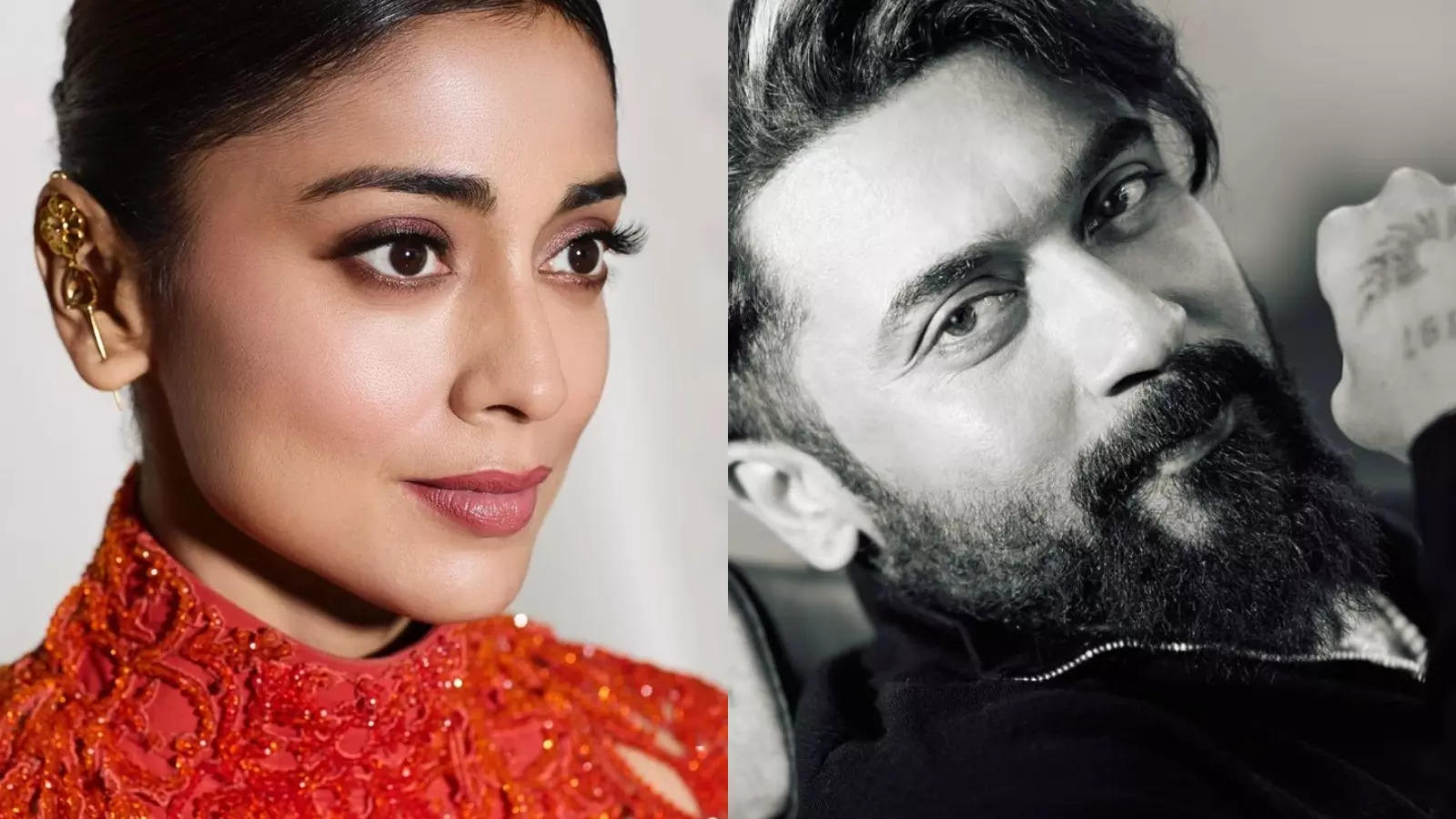 Shriya Saran and Suriya  