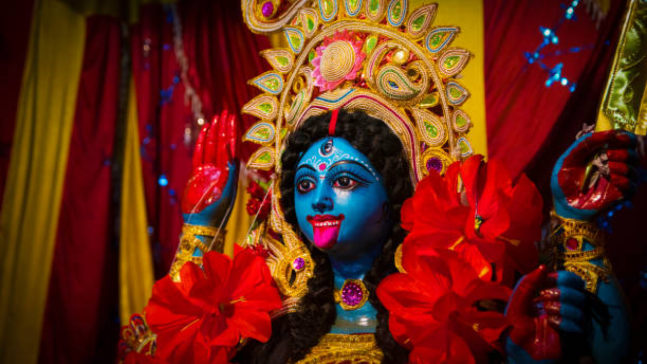 Shardiya Navratri 2024 Day 7 Maa Kalaratri  Blue