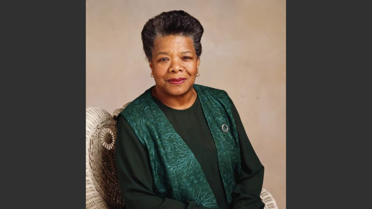 Maya Angelou  A Hotel Room