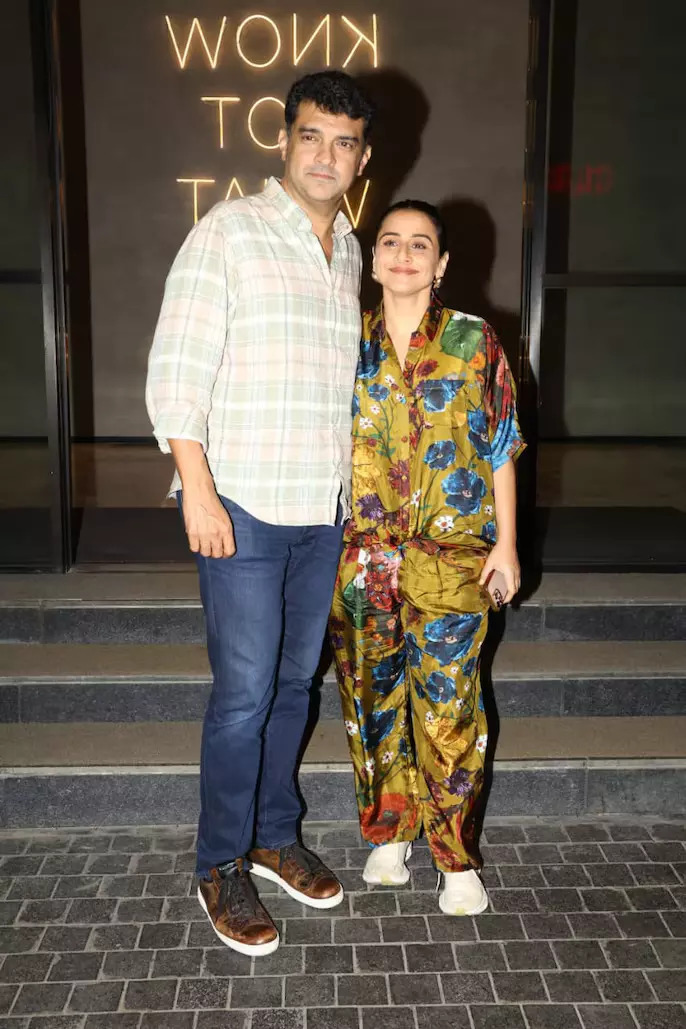 Vidya Balan And Siddharth Roy Kapur