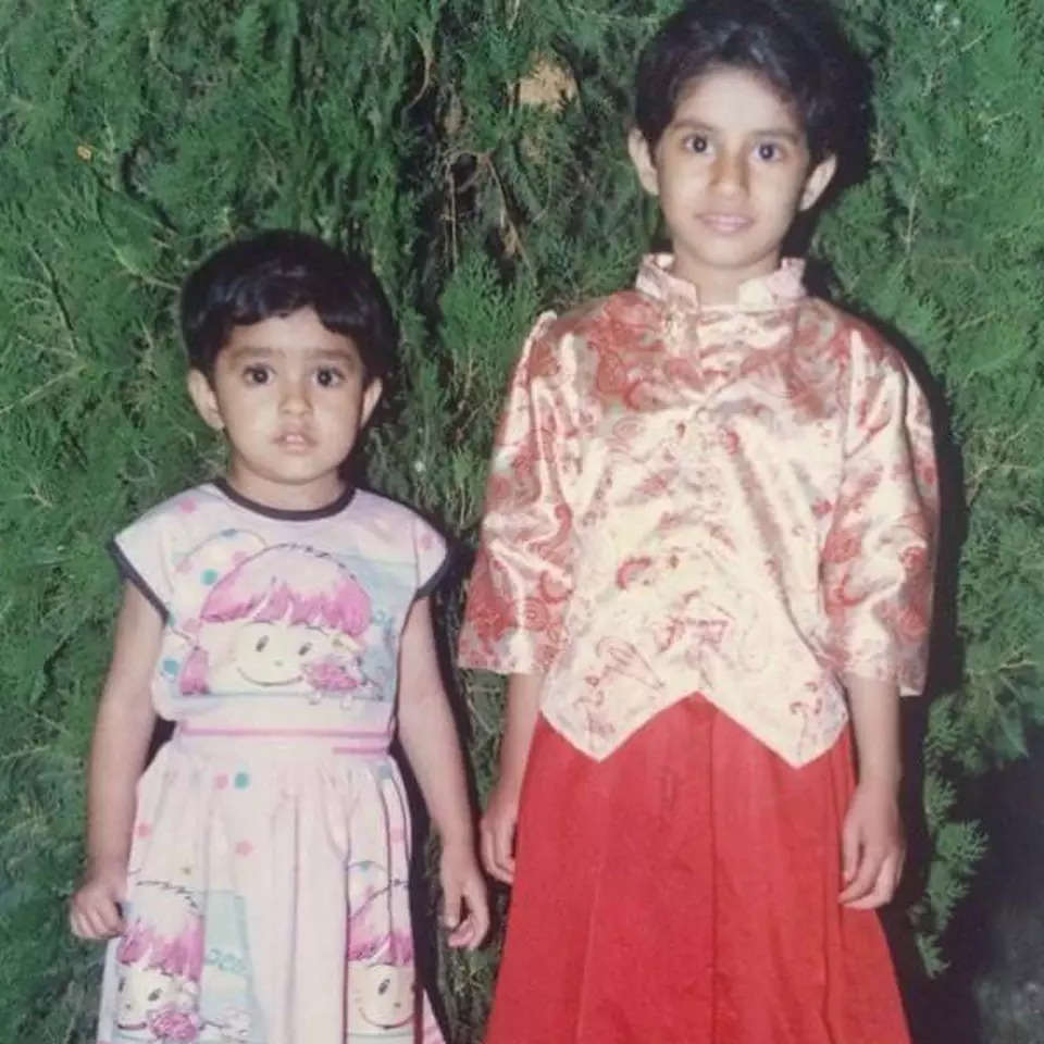 Mrunal Thakur Childhood Pics