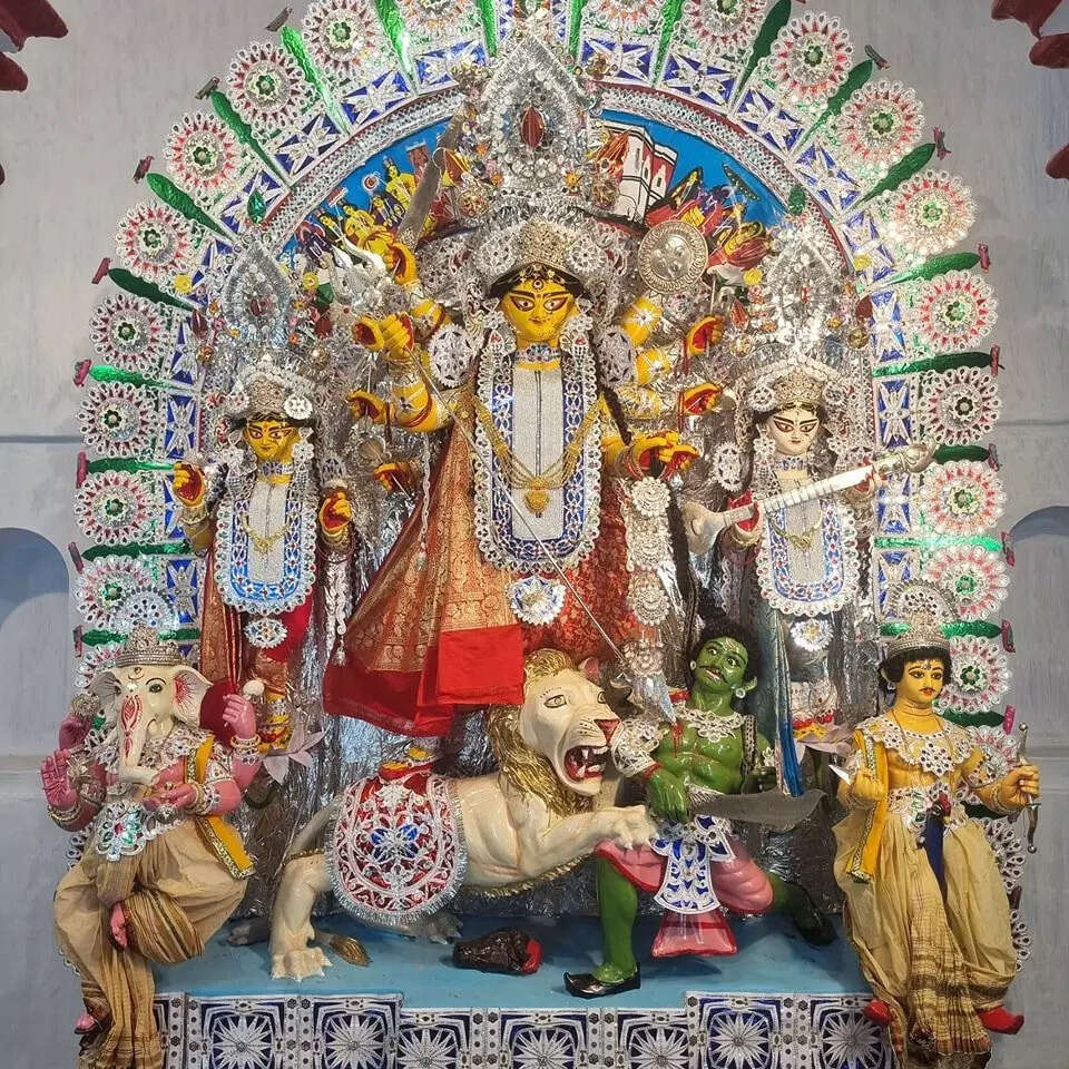 Credit Facebook Chorbagan Sil Bari Durga Puja and Dol Utsav
