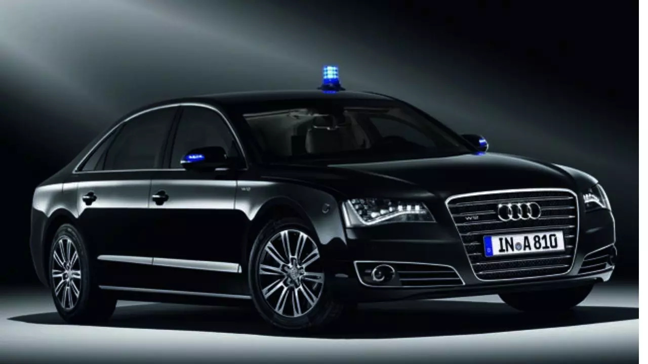 Benjamin Netanyahu - Audi A8 L Security