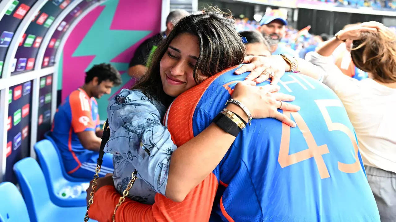 Rohit Sharma with wife Ritika Sajdeh