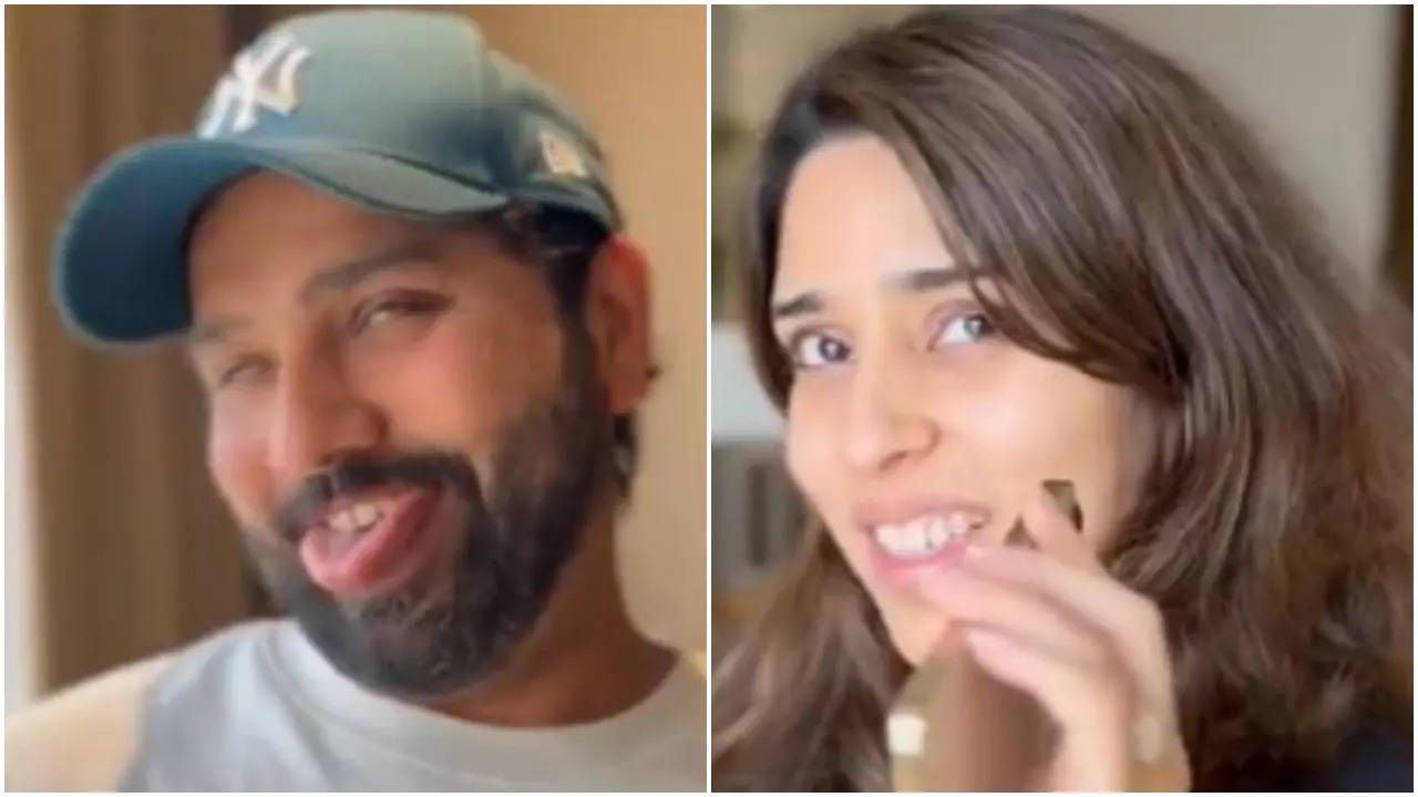 Rohit Sharma wife Ritika Sajdeh