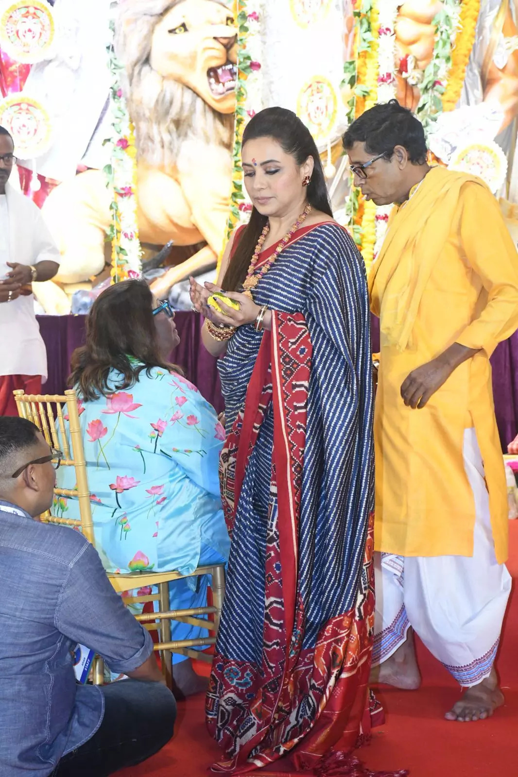 Rani Mukherji Preparing For Aarti