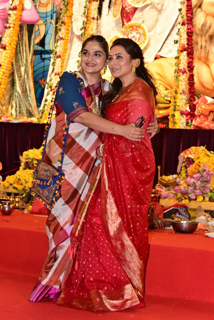 Rani Mukherji And Indira Krishnan