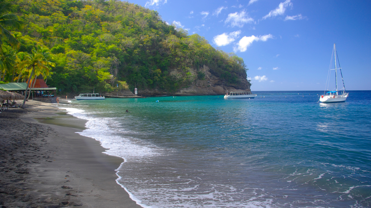 Anse Chastanet Beach St Lucia Caribbean