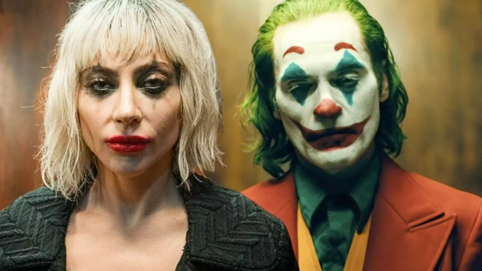 Joaquin Phoenix and Lady Gaga in Joker Folie a Deux