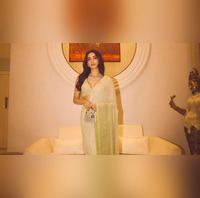 Khushi Kapoor Adds GenZ Touch To Festive Dressing Through Ombre