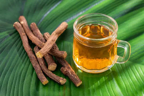 लिकोरिस रूट चहा Licorice Root Tea 