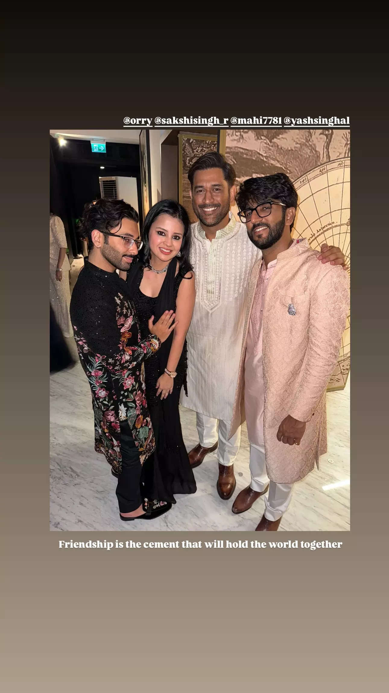 Orry Instagram pics from pre-wedding shoot of a b-town friend 