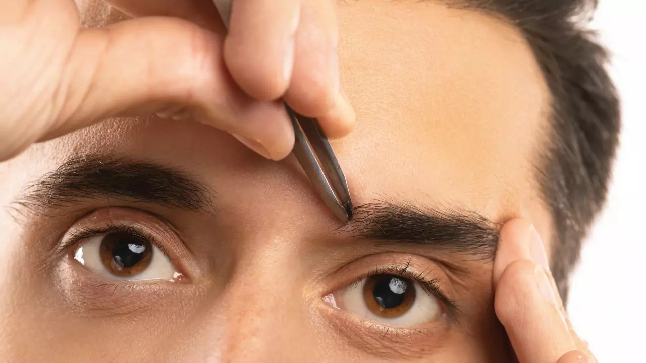 Glabella is the smooth area between your eyebrows