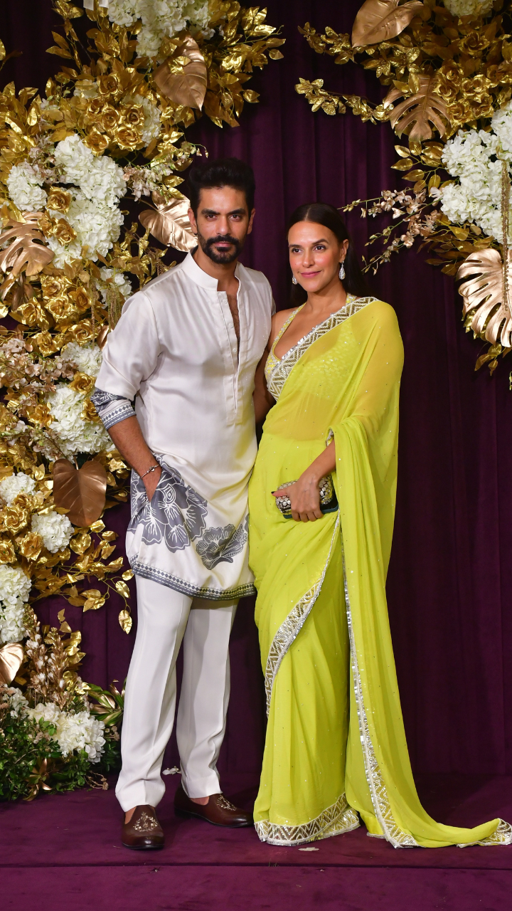 Angad Bedi And Neha Dhupia Stun In Their Haute-Couture 