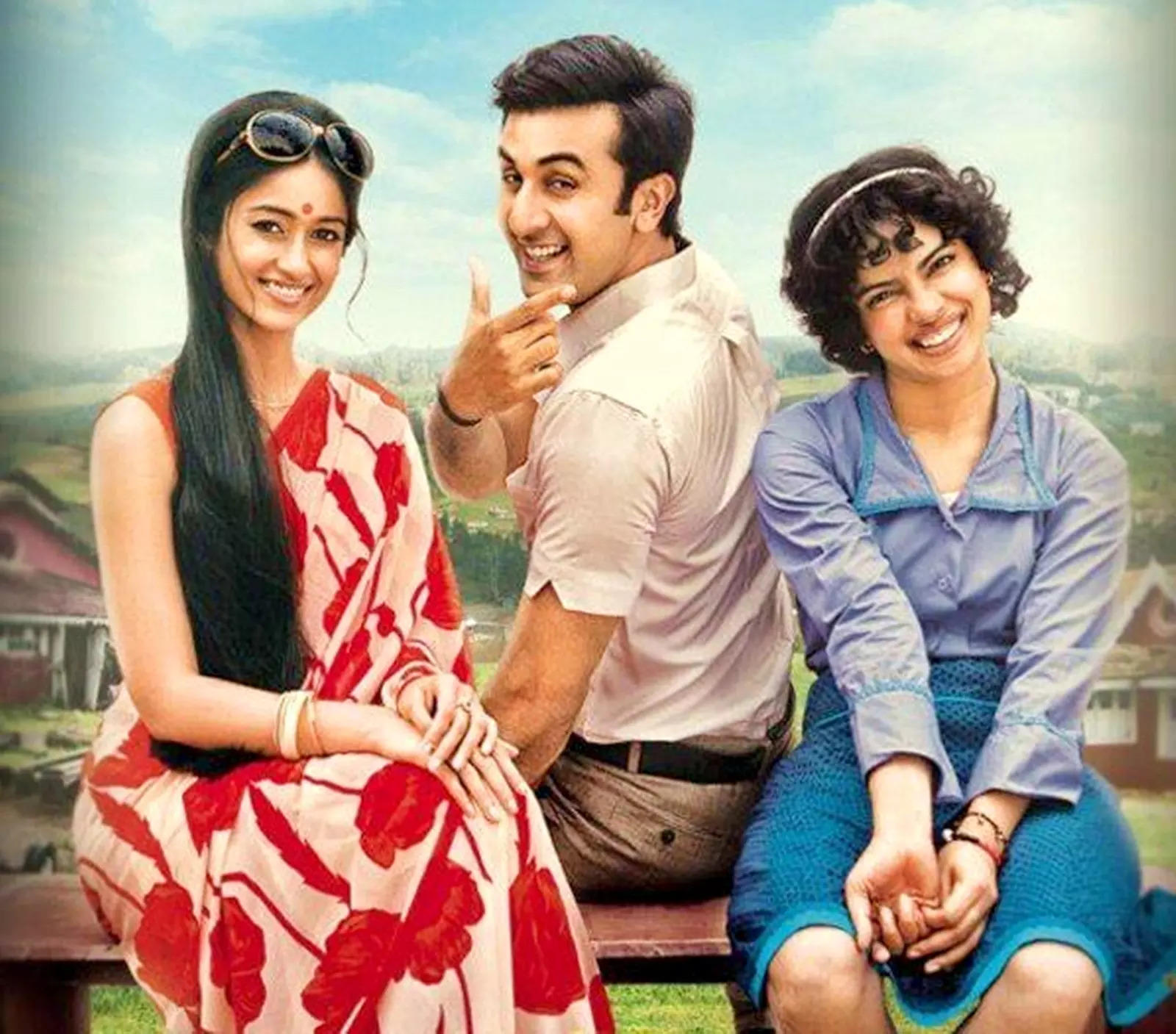 Ranbir Kapoor Priyanka Chopra and Ileana DCruz in Barfi