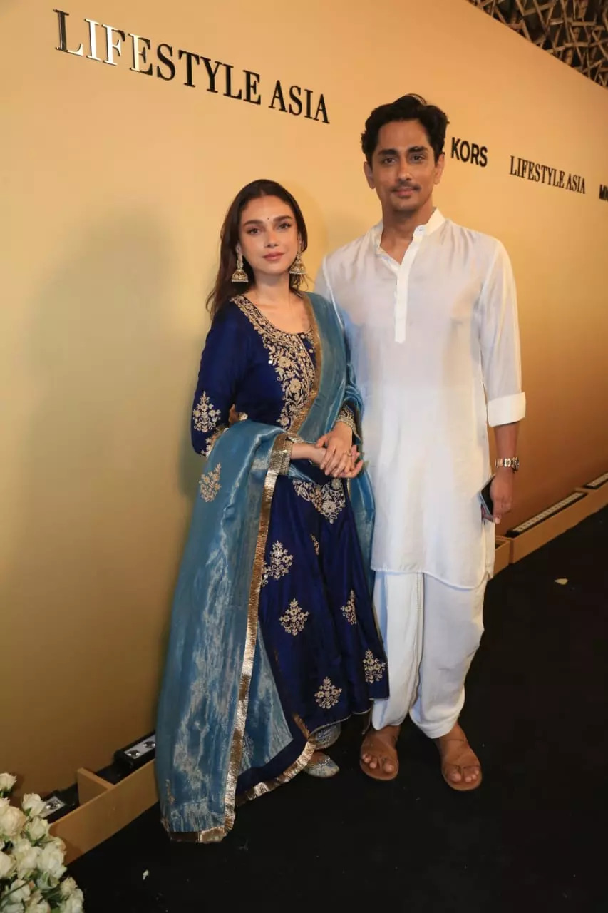 Aditi Rao Hydari And Siddharth 