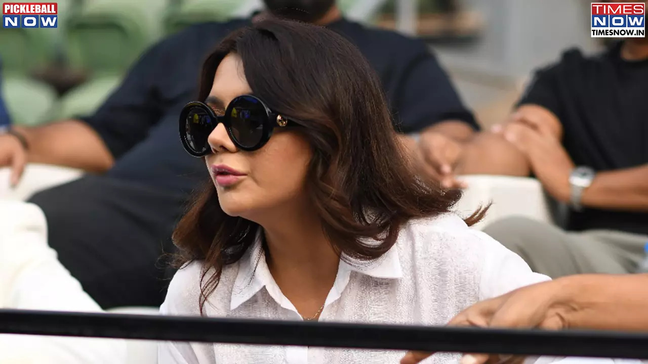 Ruhi Singh At DLTA Stadium