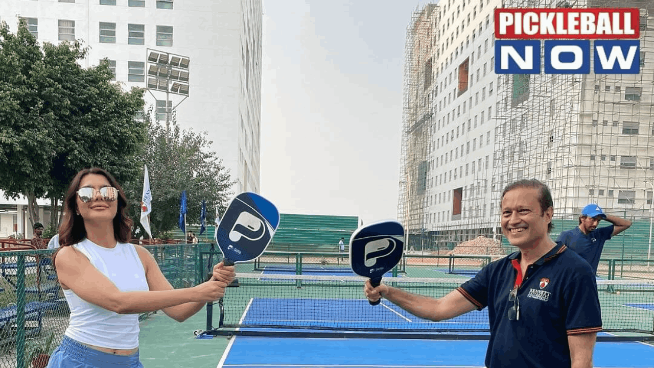 Times Group MD Vineet Jain And Ruhii Singh Join Pickleball Bash