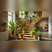 How to Decorate Your Staircase with Indoor Plants Times Now
