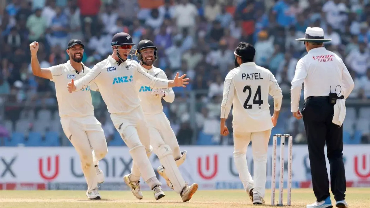 strongNew Zealands 147-run defense at Wankhede Stadiumstrong