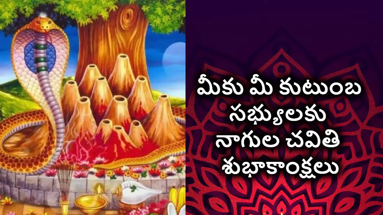 నాగుల చవితి శుభాకాంక్షలు 