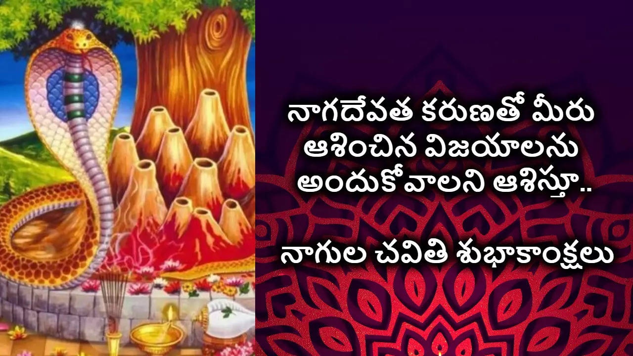 నాగుల చవితి శుభాకాంక్షలు 