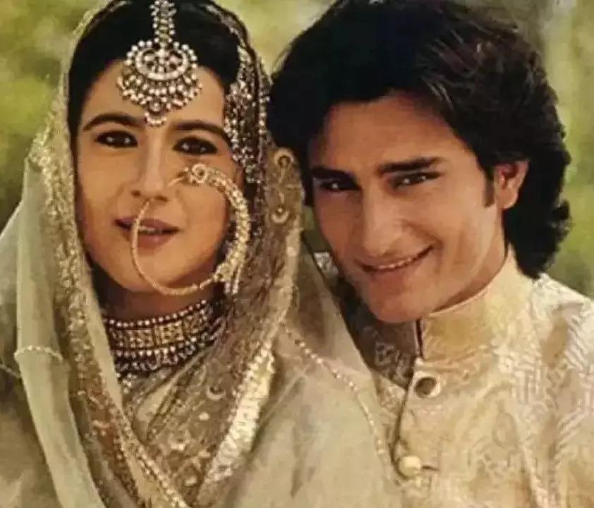 Amrita Singh And Saif Ali Khan