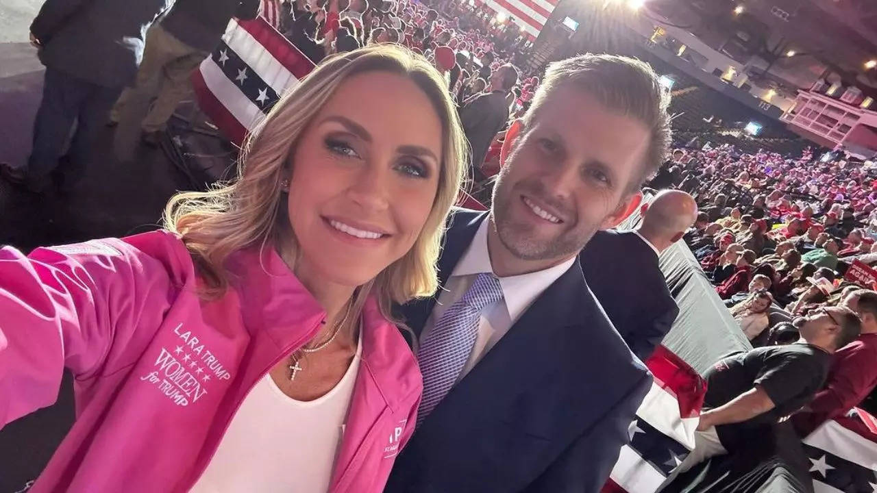 Lara and Eric Trump