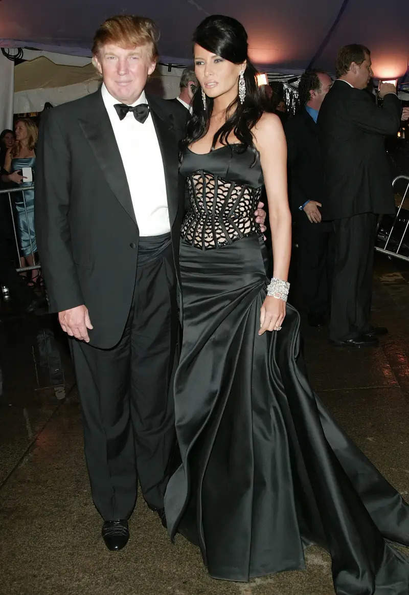 Donald and Melania at the MET Gala