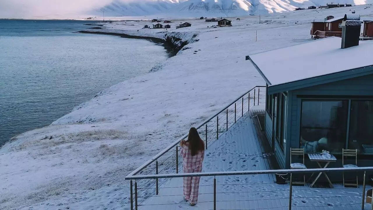 Blomdahl39s cabin in Svalbard Credit InstagramCecilia Blomdahl