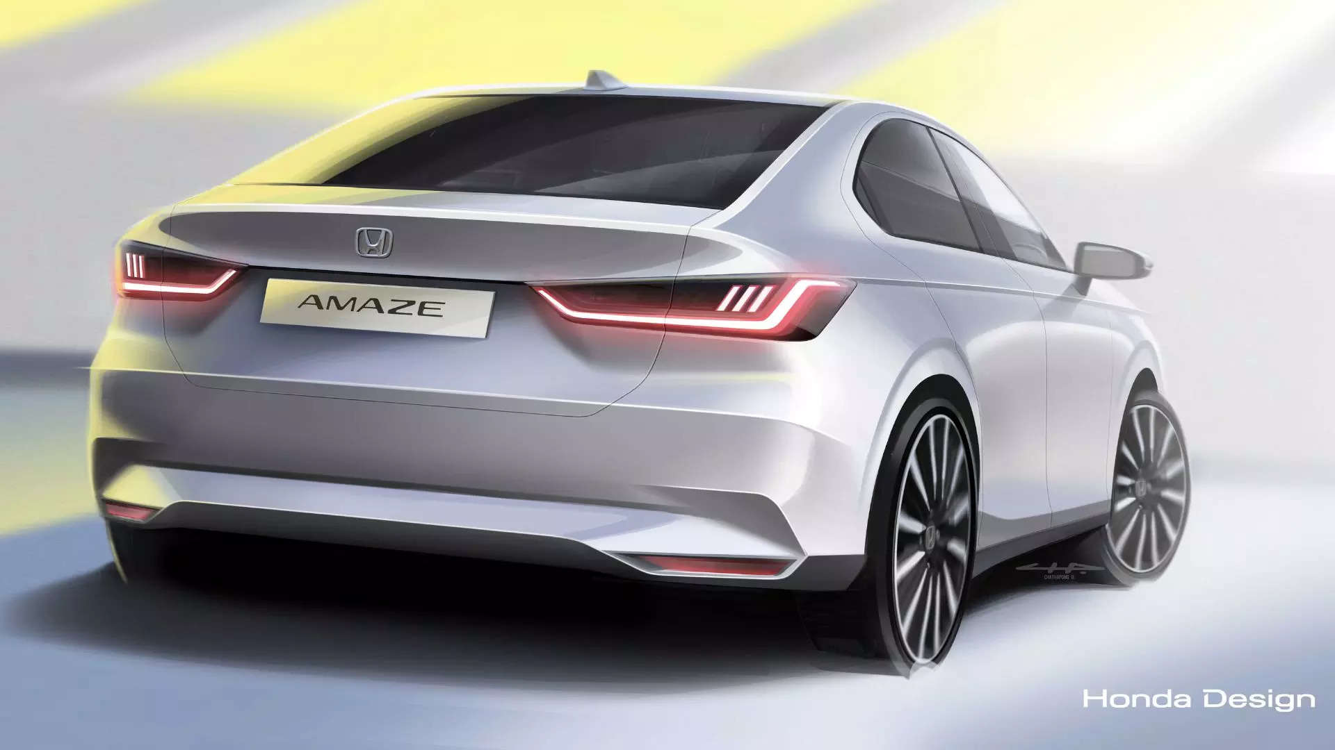 This Is What The ThirdGeneration Honda Amaze Will Look Like Times Now