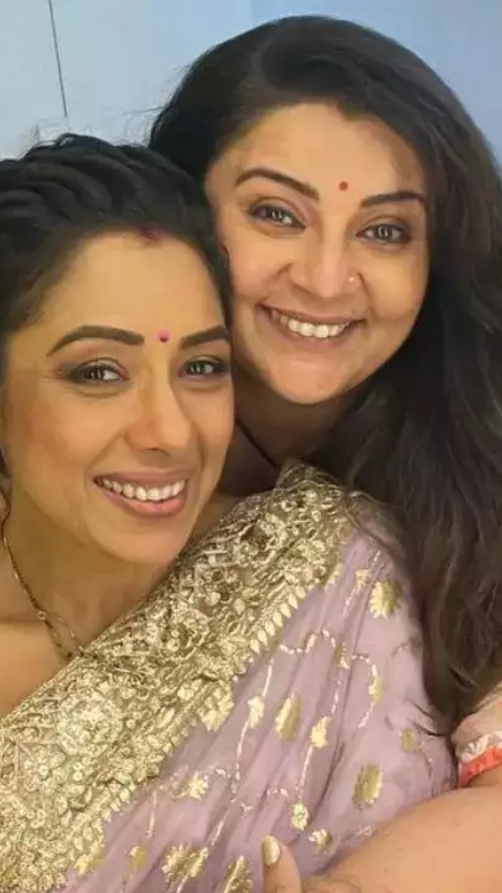 Rupali Ganguly And Sucheeta Trivedi 