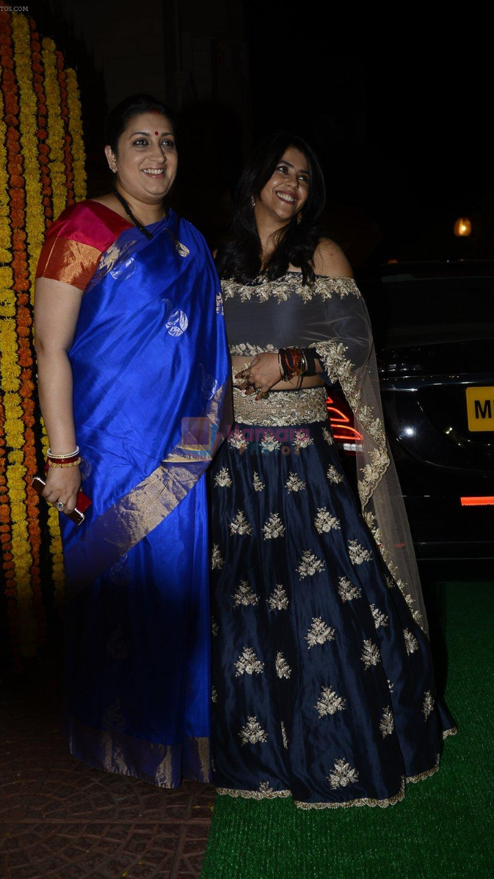 Smriti Irani And Ekta Kapoor 