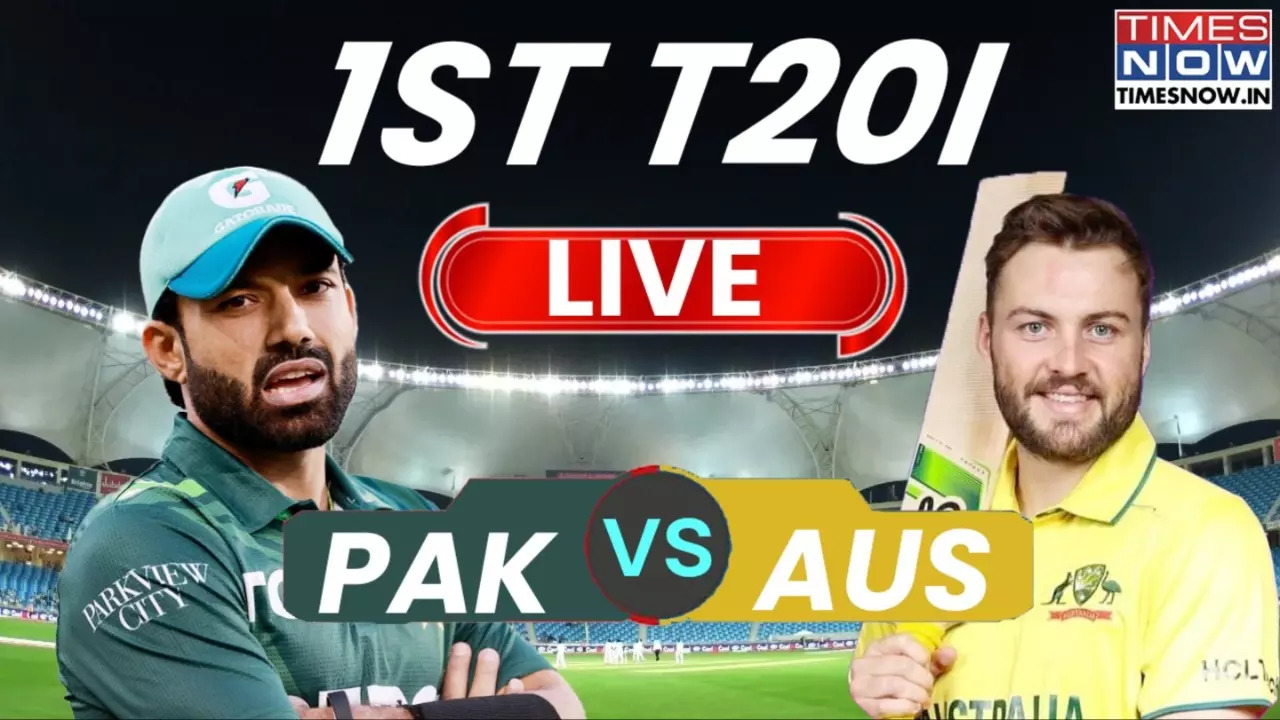 Australia vs Pakistan LIVE Score, 1st T20I Short, FraserMcgurk Depart