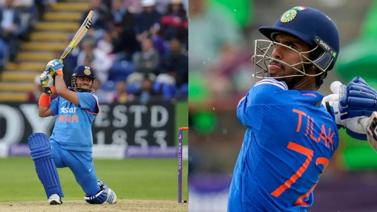 Similarities between Suresh Raina  Tilak Varma!