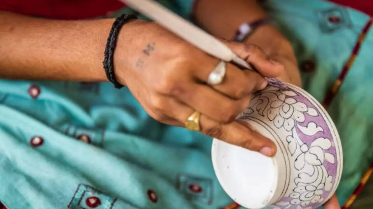 A day with blue pottery artisans in Sanganer Credit iStock A day with blue pottery artisans in Sanganer Credit iStock