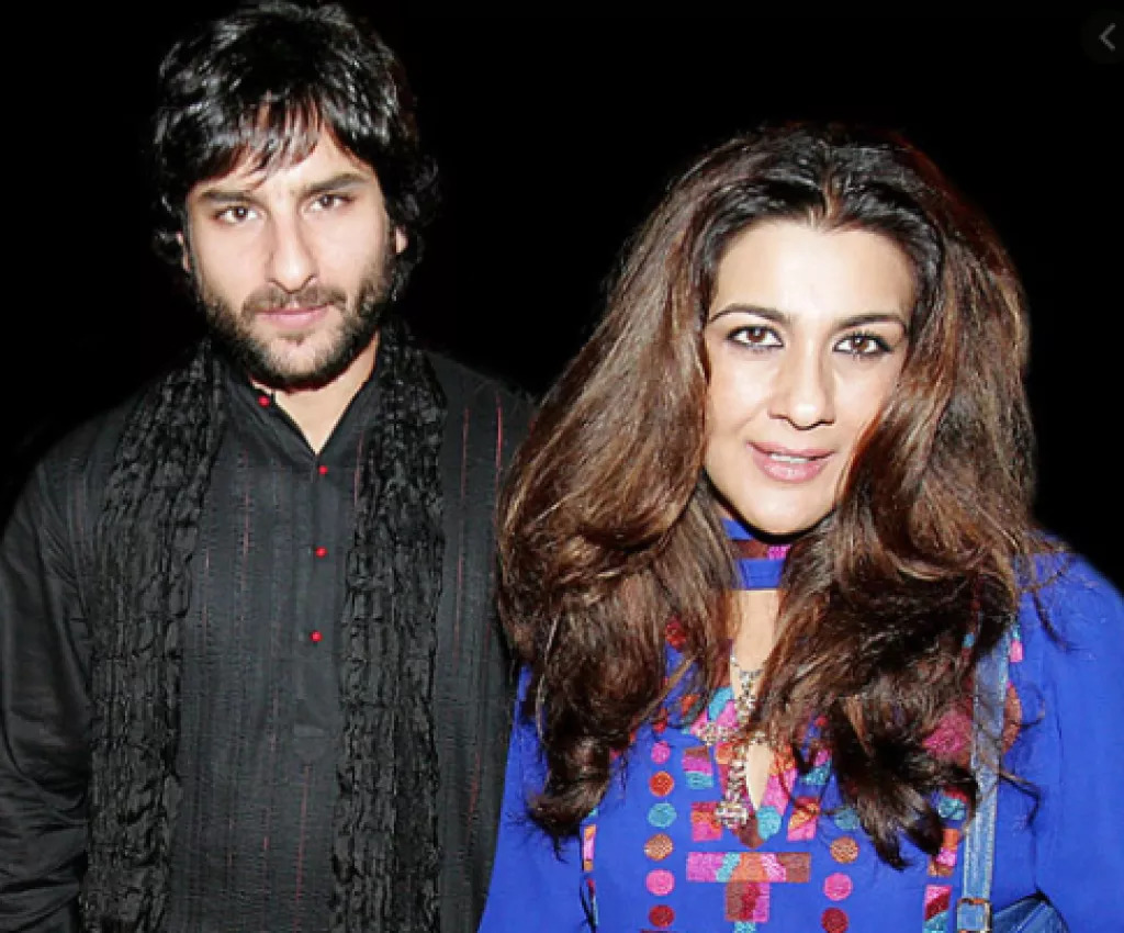 Saif Ali Khan And Amrita Singh 