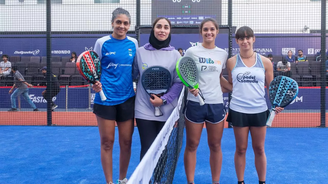 Aitana Solan Domenech and Ainize Santamaria Landa won the semis convincingly 