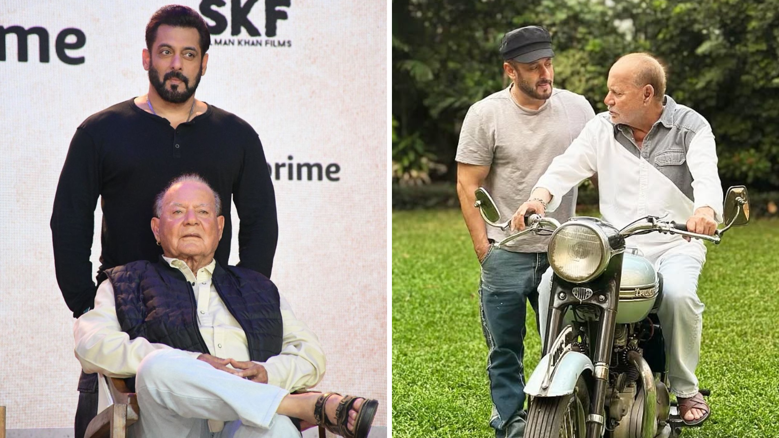 Salman Khans Blessed Moments With Father Salim Khan