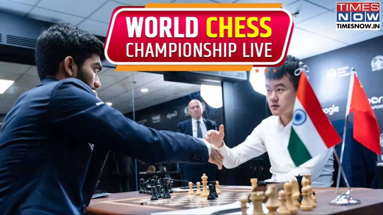 World Chess Championship 2024 Game 5 LIVE Score D Gukesh Looks To Take