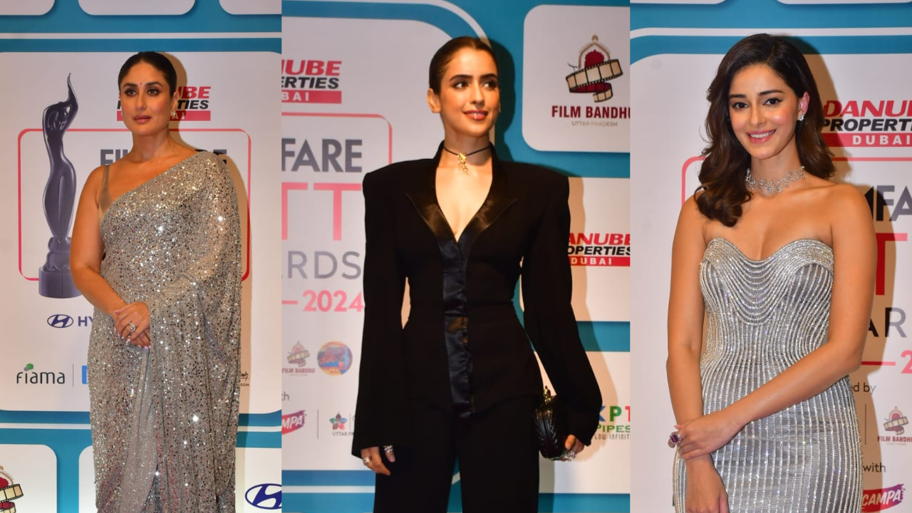 Filmfare OTT Awards 2024 Best Dressed Celebs Ananya Panday, Kareena