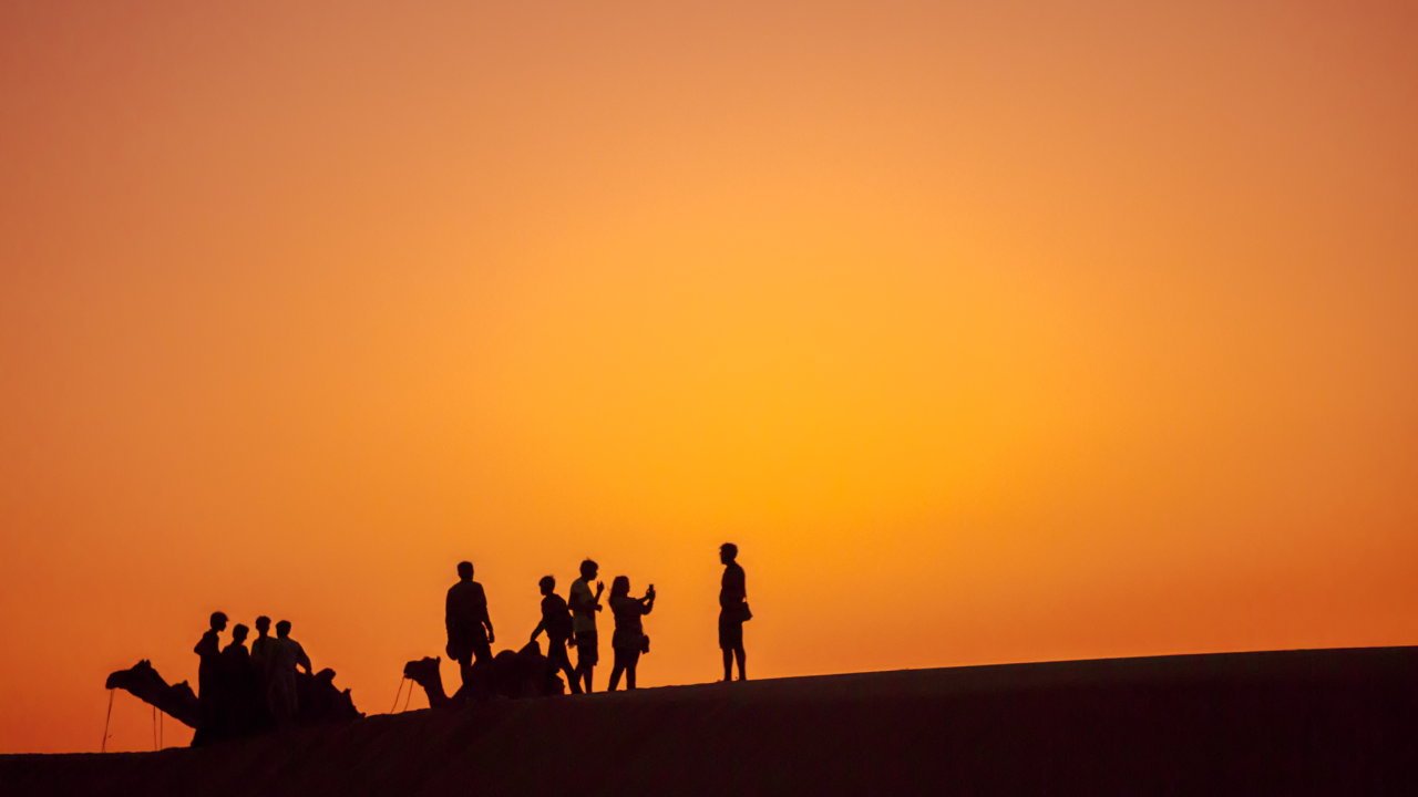 Sam Sand Dunes Jaisalmer Rajasthan