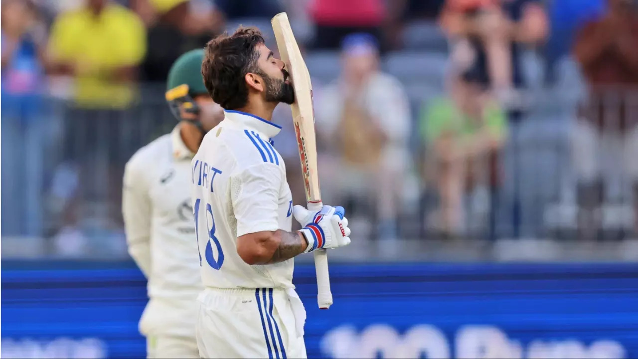 Virat Kohli in Adelaide