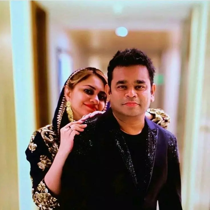 AR Rahman And Saira Banu