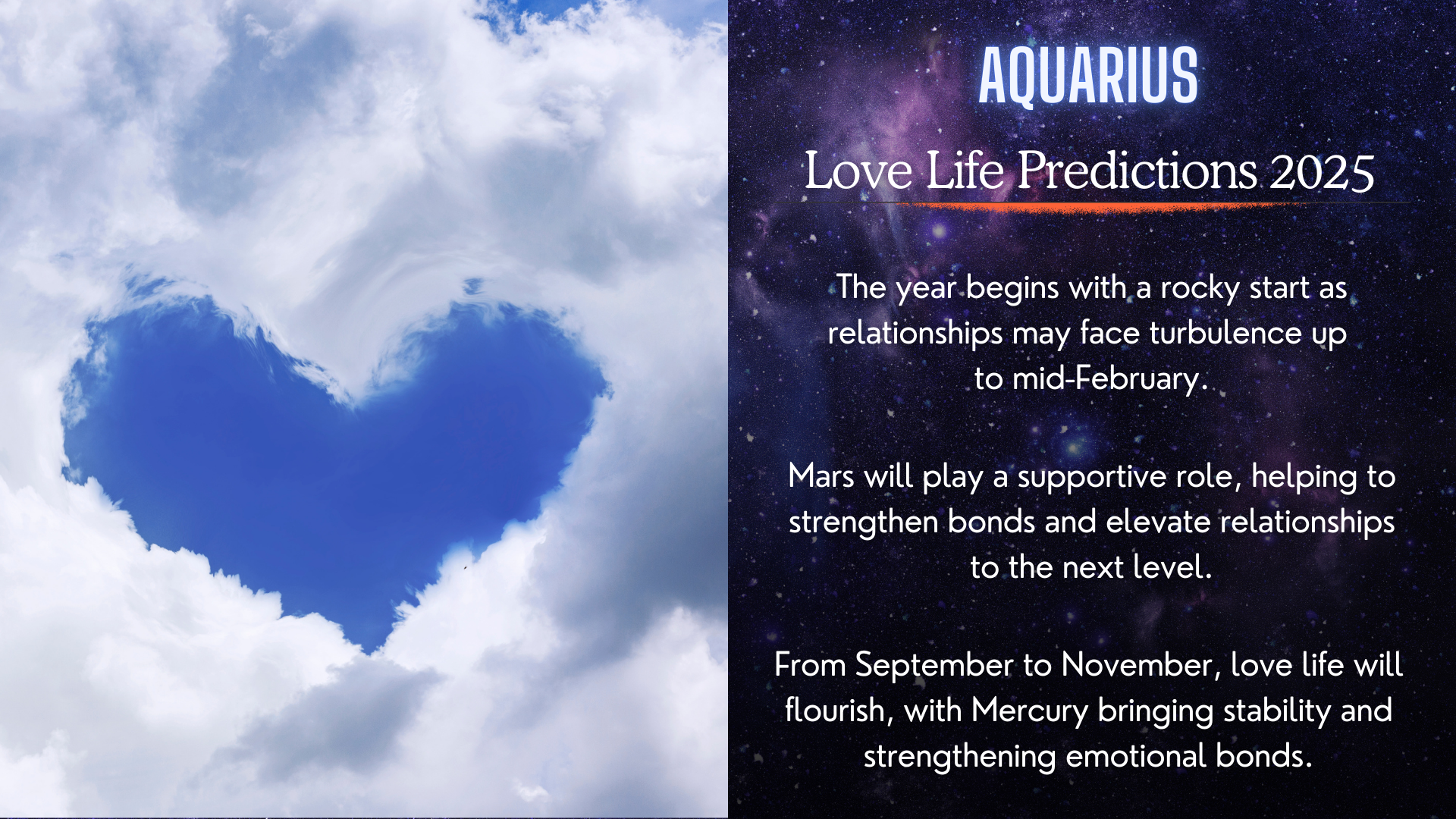 Love and Family Life 2025 Predictions for AQUARIUS Zodiac Sign What to