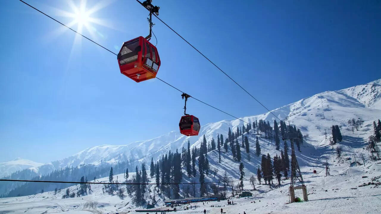 Gulmarg Gondola is one of the highest cable cars in the world Credit Canva Gulmarg Gondola is one of the highest cable cars in the world Credit Canva