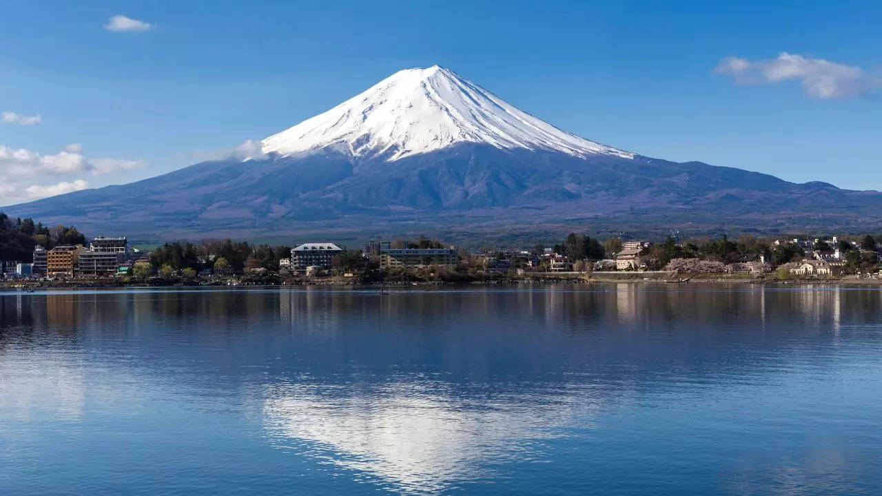 Authorities at Mount Fuji have introduced entrance fees, daily visitor limits and physical barriers Credit Canva